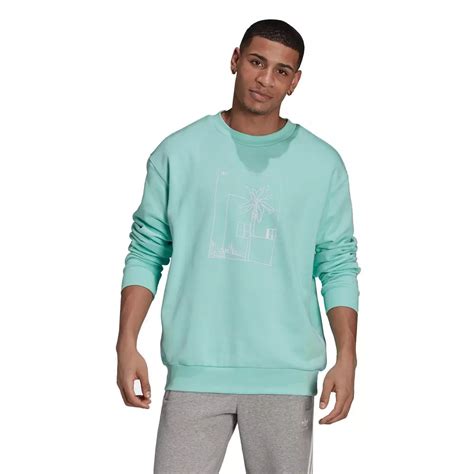 Türkise Pullover & Sweats für Damen von adidas 